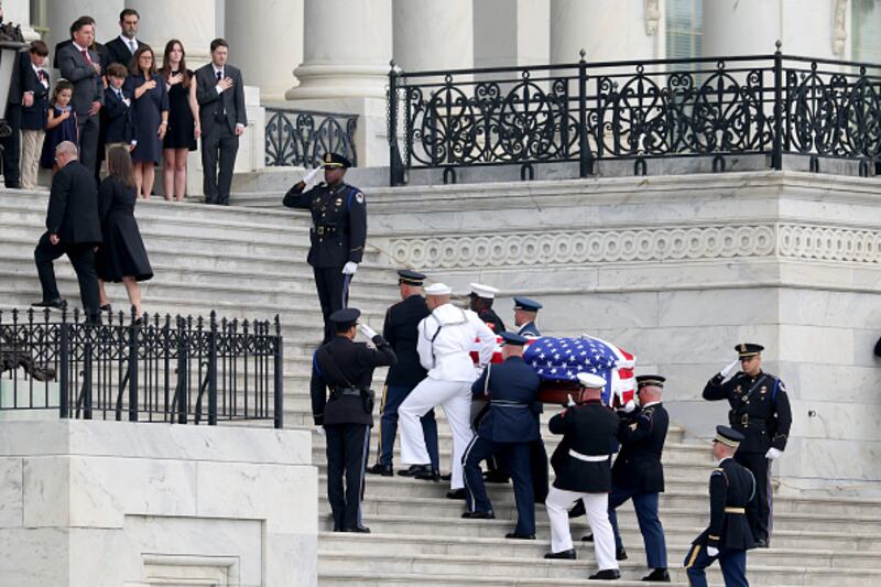 Sen. Lindsey Graham memorial at the U.S. Capitol.