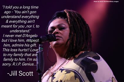 Celebrities Pay Tribute to D'Angelo