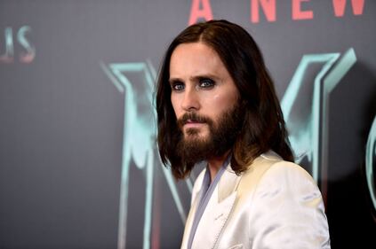 LOS ANGELES, CALIFORNIA - MARCH 30: Jared Leto attends the "Morbius" Fan Special Screening at Cinemark Playa Vista and XD on March 30, 2022 in Los Angeles, California. (Photo by Alberto E. Rodriguez/Getty Images)