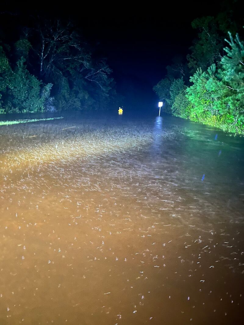 St. Johns County flooding Thursday morning in the wake of Hurricane Milton