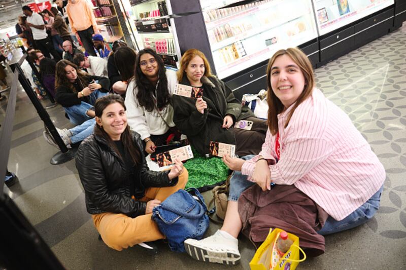 Target shoppers buying Taylor Swift's "The Life of a Showgirl"