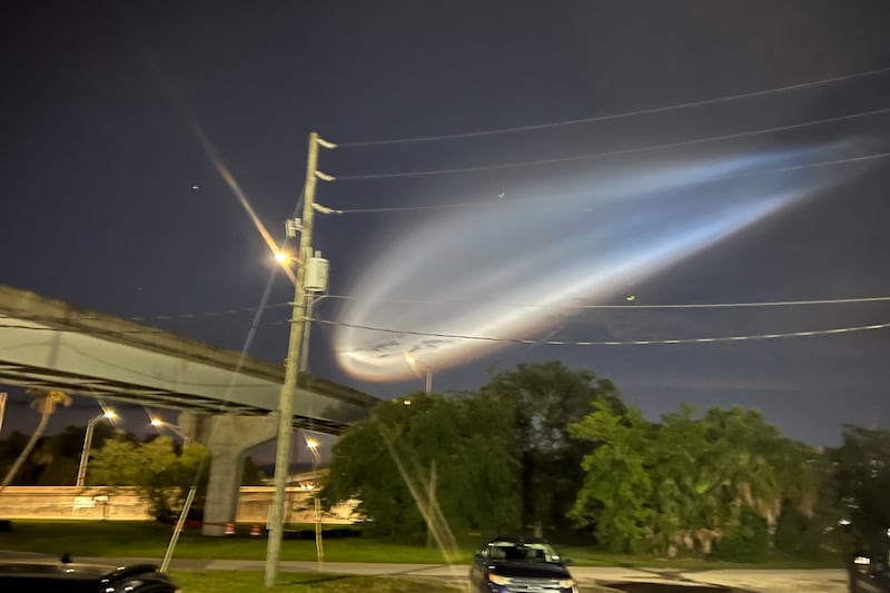 Photos: SpaceX Falcon 9 launch over Northeast Florida