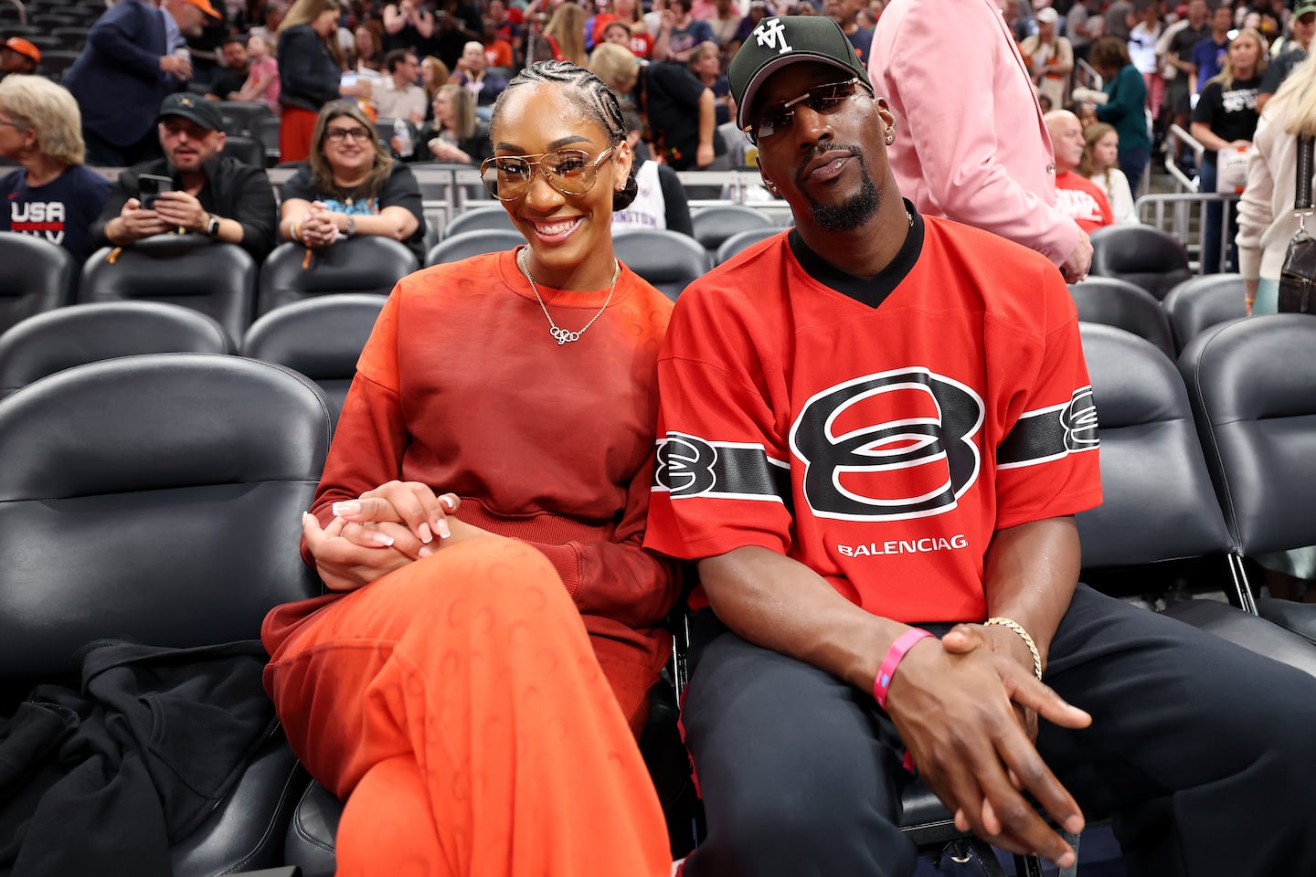 NBA; WNBA; Bam Adebayo; A'ja Wilson; Miami Heat; Las Vegas Aces